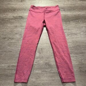 Outdoor Voices Leggings Womens Large‎ Pink Yoga Performance Modern Fitness 26x24